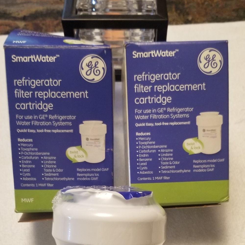 2 NWOT GE SmartWater MWF  Fridge Filters